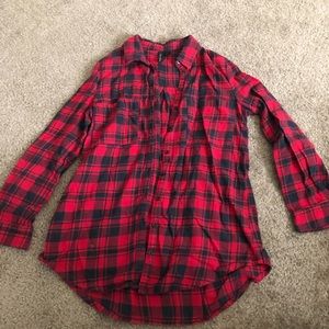 Fulltilt black and red flannel